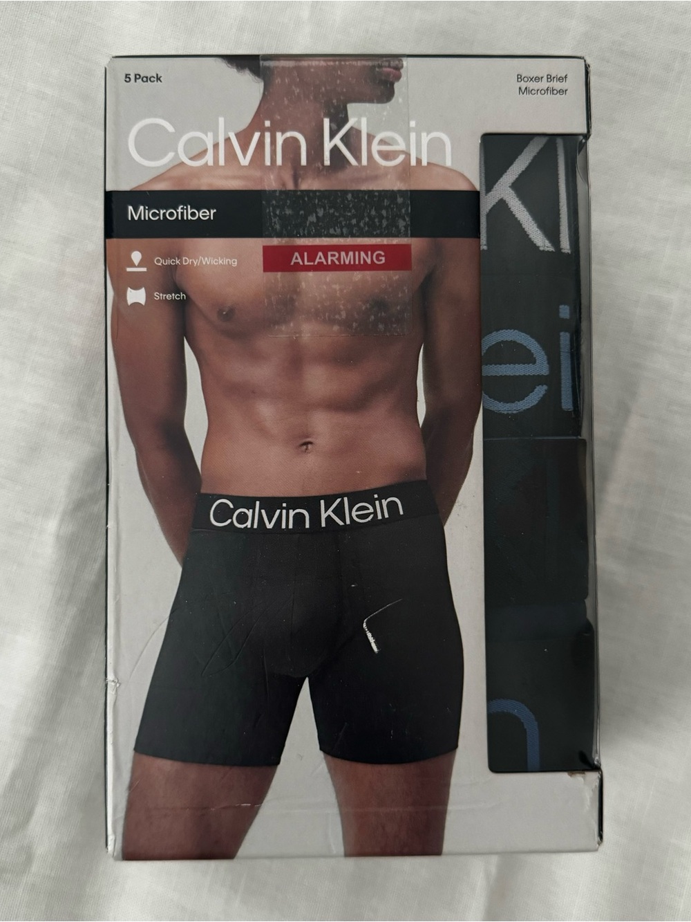 Calvin Klein Black Microfiber Boxer Briefs - Pack